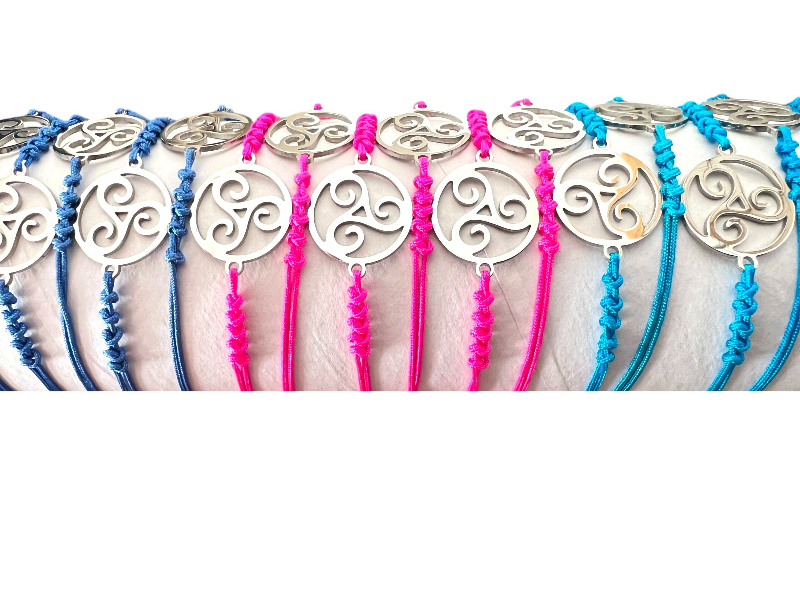 Bracelets réglables Triskel