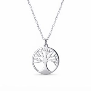 Collier acier Arbre de vie